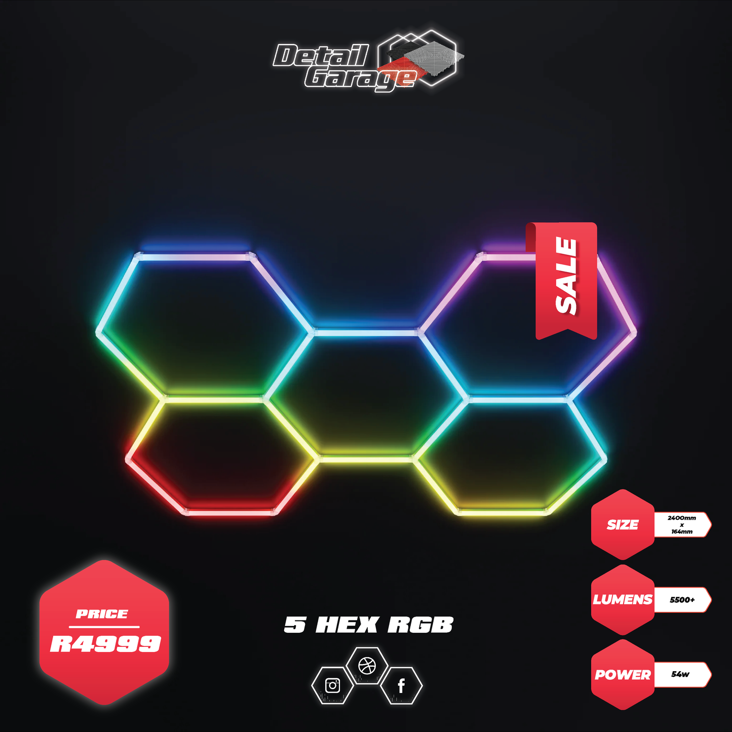 Hexagon Light Sets