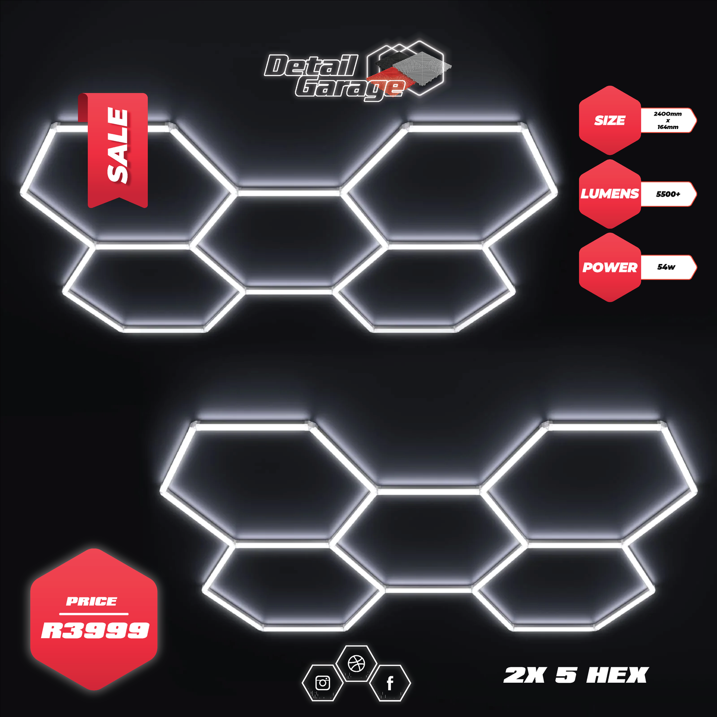 Hexagon Light Sets