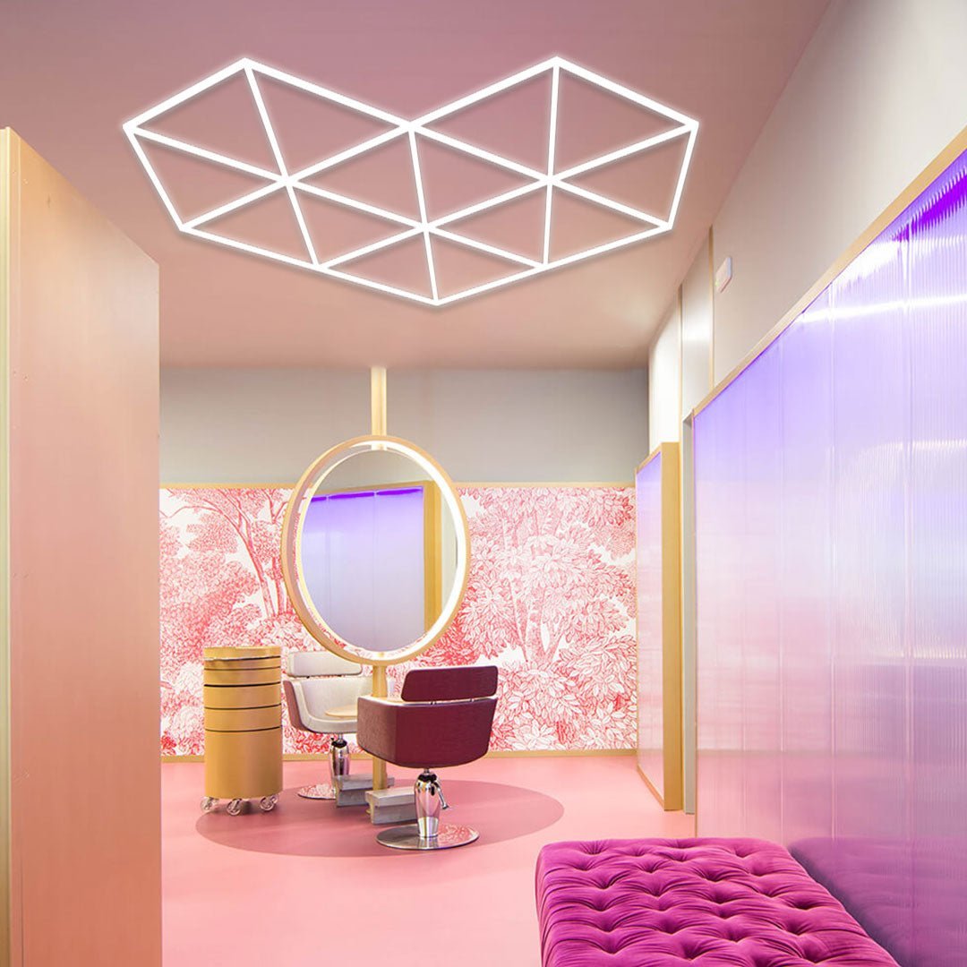 Diamond Series Heart Shape Modular Led Lighting Systems - ZT6106 - Hexagon Lights Modular Floor Tiles