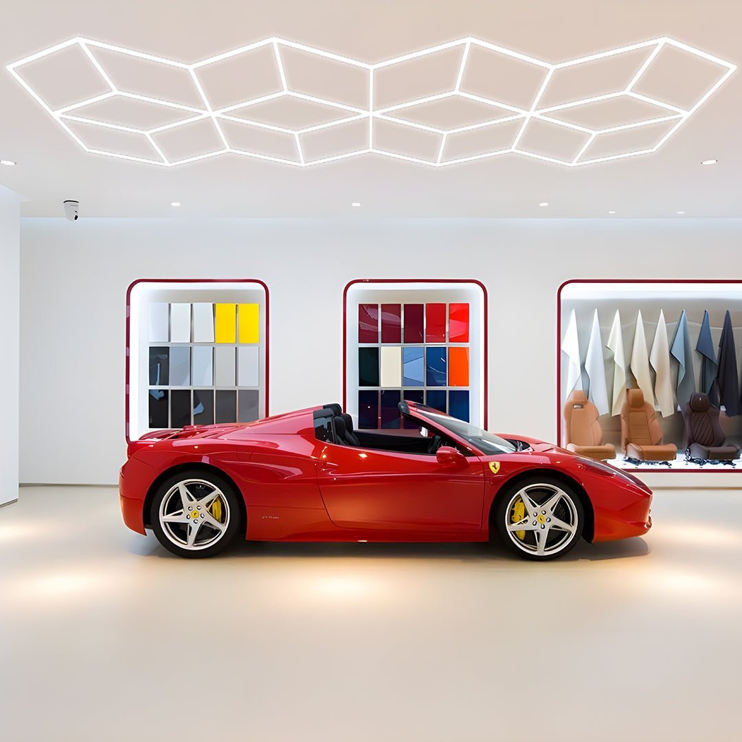 Diamond Series Modular Led Lighting Systems - ZT6104 - Hexagon Lights Modular Floor Tiles