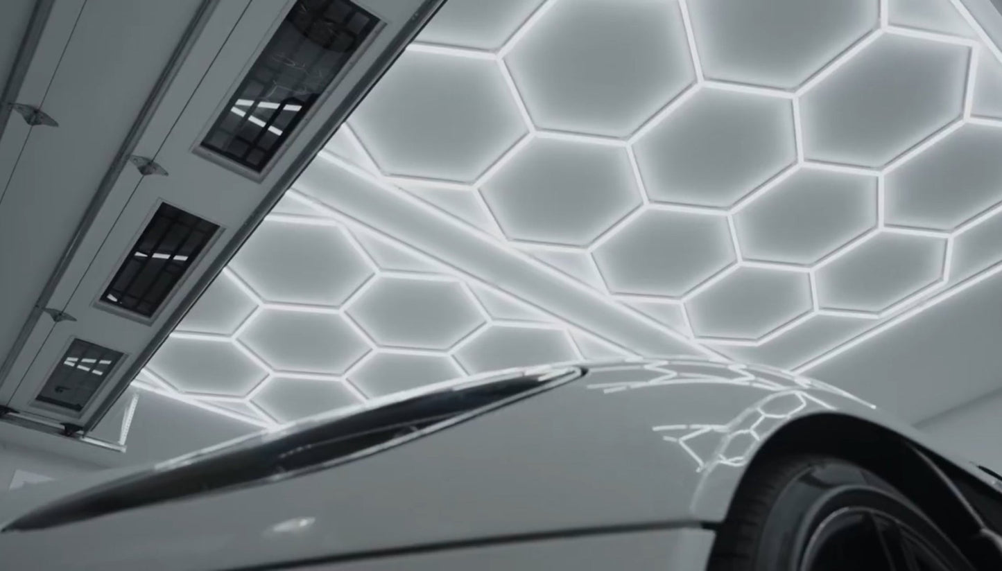 Hexagon Light (14 Hex Shapes Plus Border) - Detail Garage SA