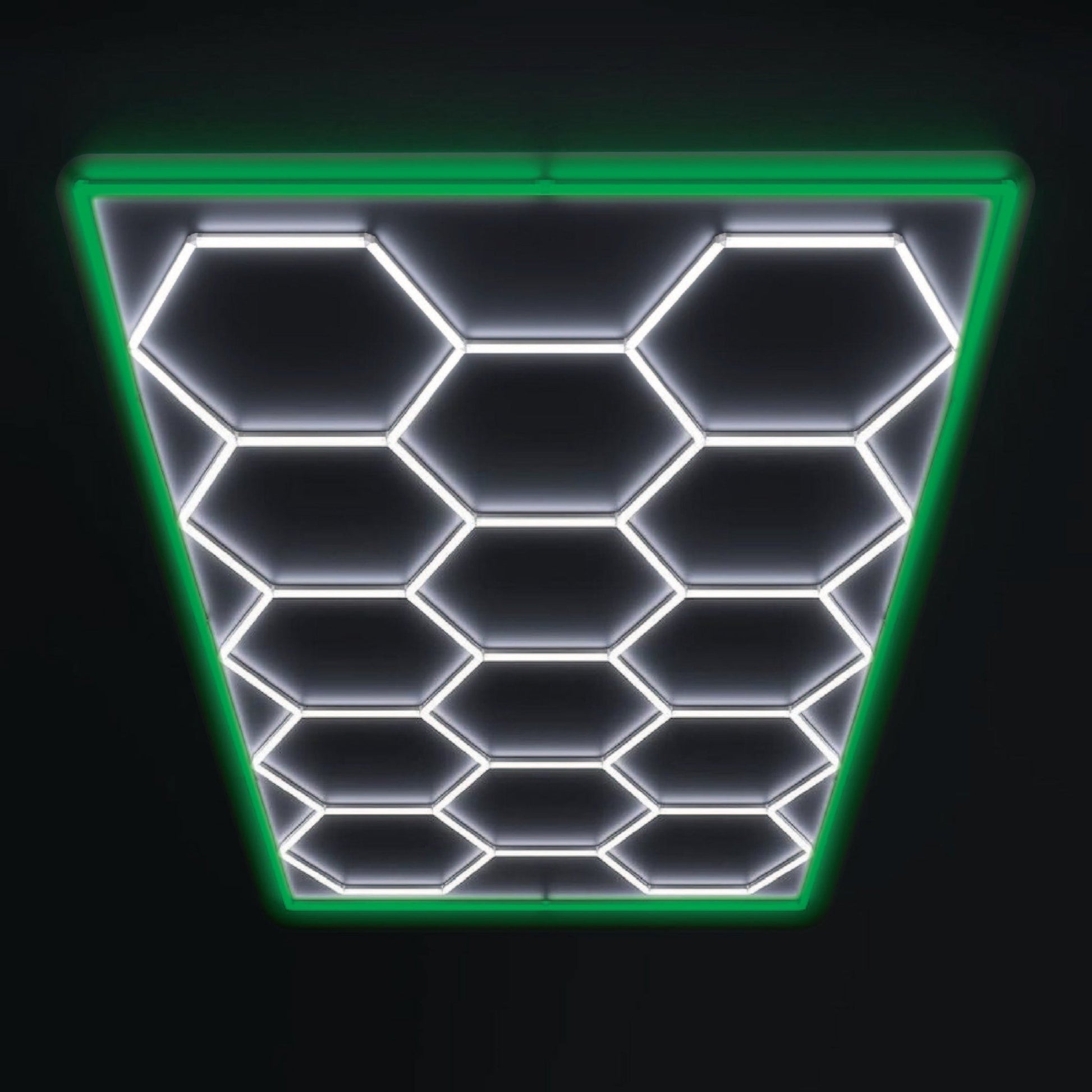 Hexagon Light (14 Hex Shapes Plus Green Border) - Detail Garage SA